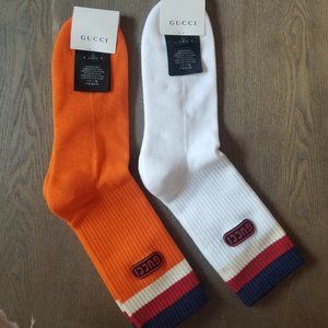 2 Pair of Gucci Socks. New! Never worn